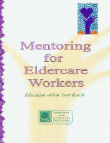 Mentoring for Eldercare Workers Binder
